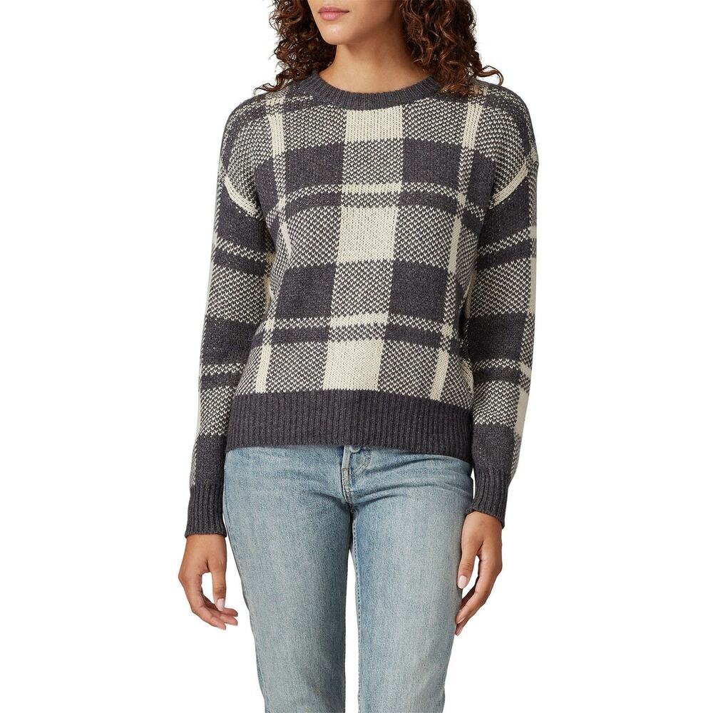 Heartloom‎ Tartan Wool Plaid Avery Sweater Granola